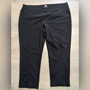 Penningtons Classic Black Dress Pants Women's 3XP